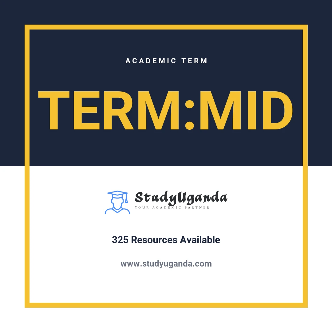 Term:Mid Term Category Card