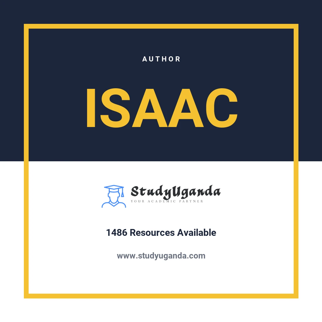 Isaac Aloro Author Category Card