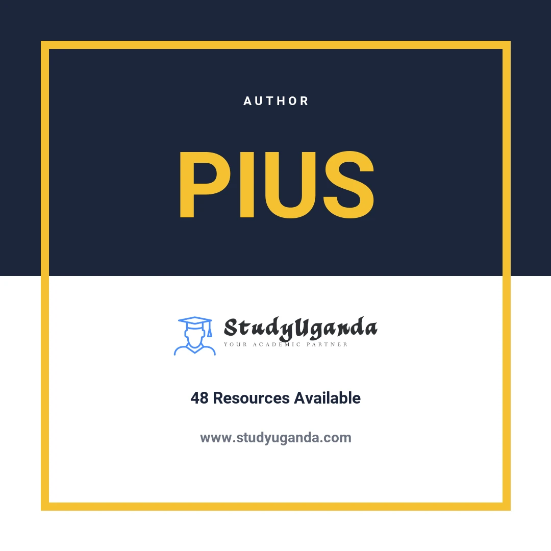 Pius Kaziba Author Category Card