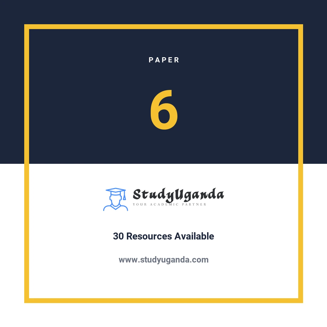 Paper 6 Category Card